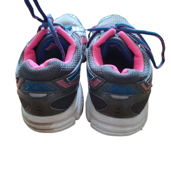 Asics Sneakers Womens Size 8.5 Gray Gel Contend T474Q - Picture 5 of 8